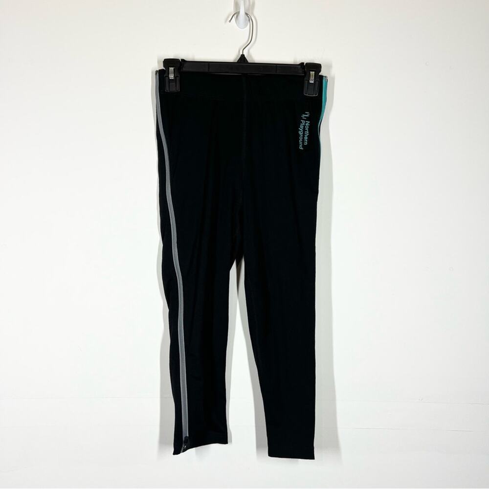 Northern Playground 3/4 Wool Ziplongs Leggings Size Small